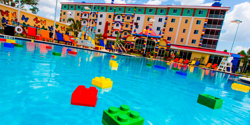 ¿Cómo son las habitaciones del hotel de Legoland?