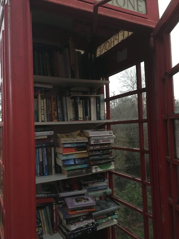 Gilbert la cabina telefónica en Edimburgo