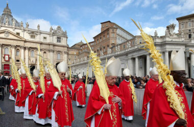 En la celebración de Domingo de Ramos comienza oficialmente la Semana Santa.