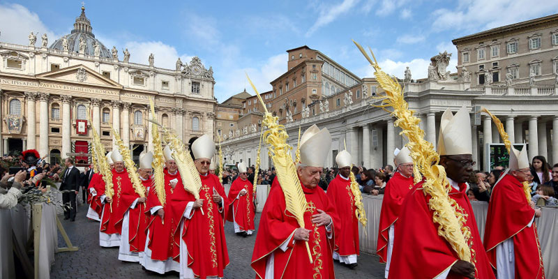 En la celebración de Domingo de Ramos comienza oficialmente la Semana Santa.