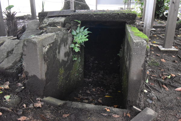 Refugio antiaéreo del Santuario Senju en la ciudad de Adachi
