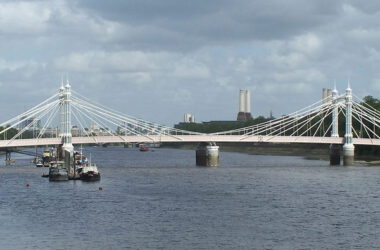 El puente Albert en Londres