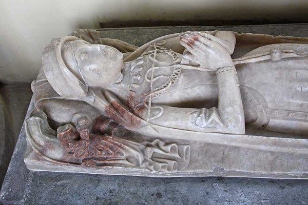 La tumba de Thomas Thetcher en Hampshire
